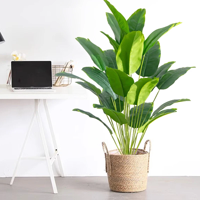 1pc Artificial Plants Large Tr - đánh giá và giá Monstera Adansonii