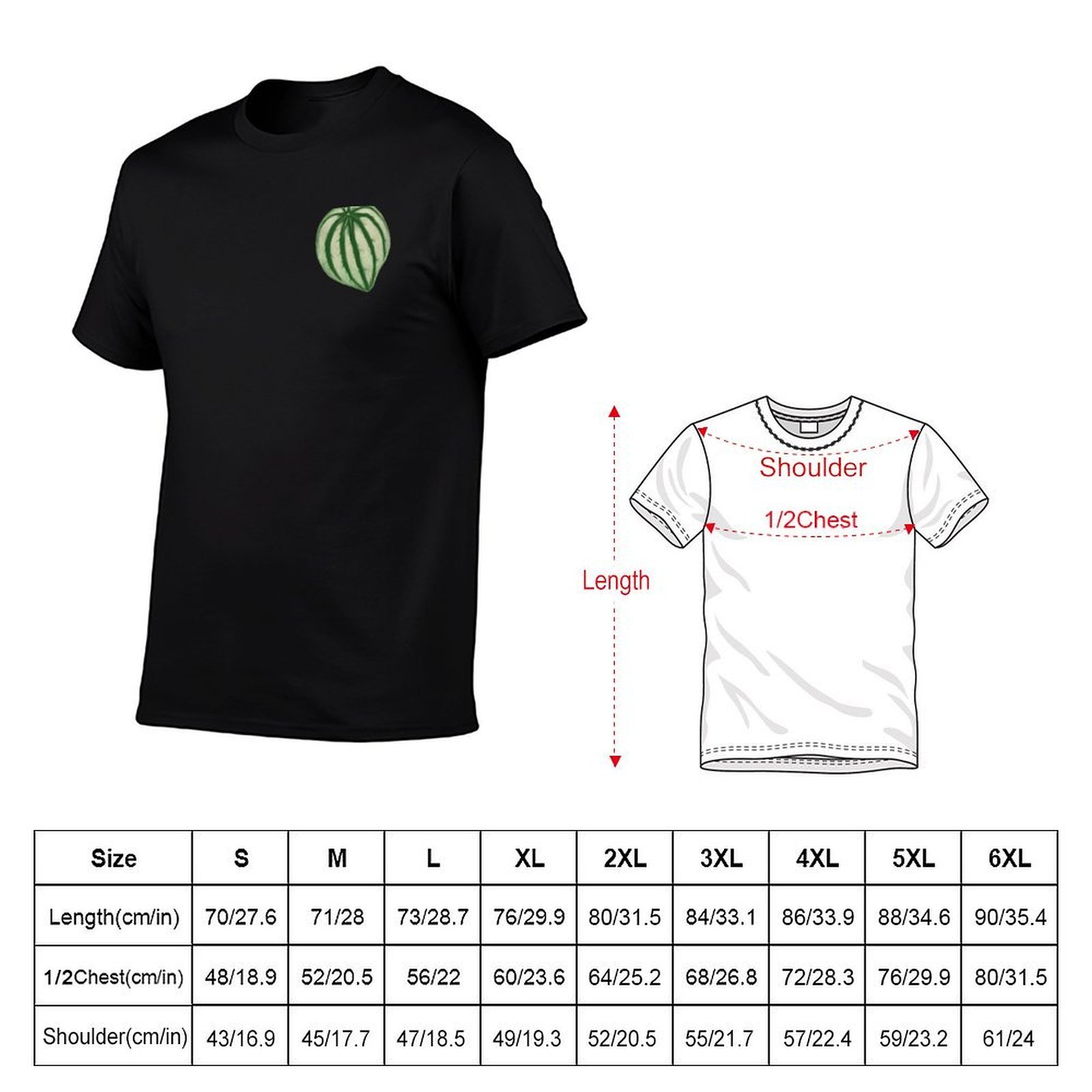 Watermelon Peperomia T-Shirt a - đánh giá và giá Peperomia Watermelon
